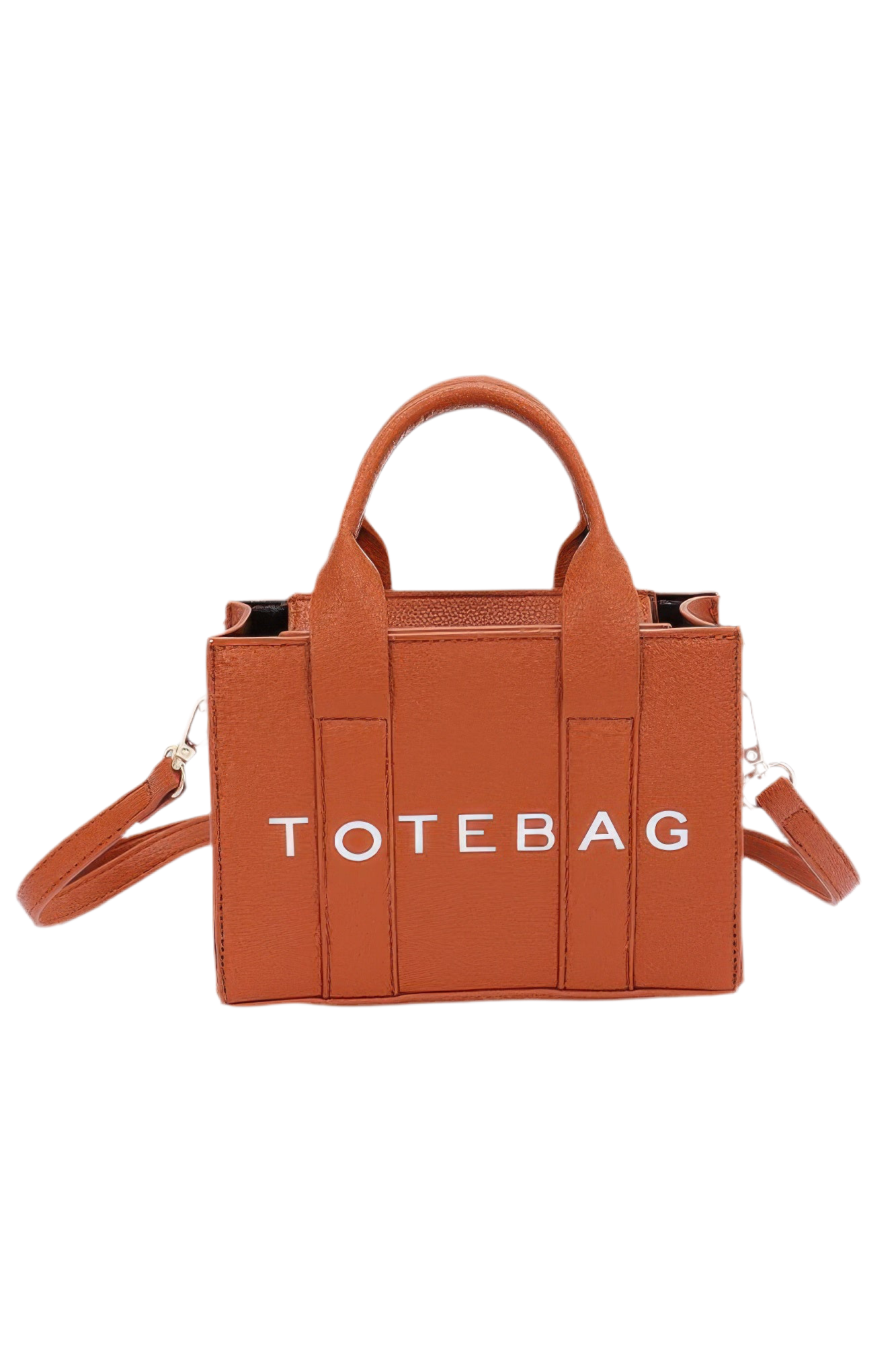Faux Leather Tote Bag ~9 Colors